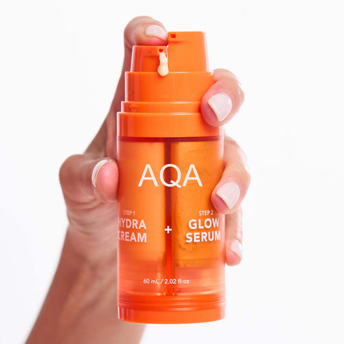 AQA ✨Official Flagship Store✨ Skin 2 en 1 Hydra Cream + Glow Serum✅