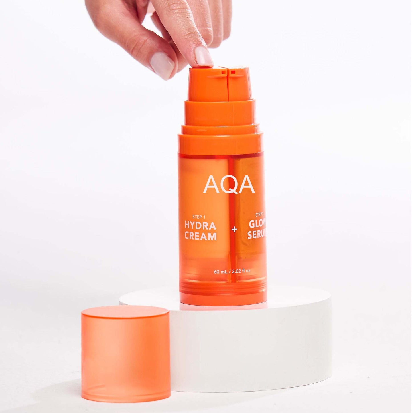 AQA ✨Official Flagship Store✨ Skin 2 en 1 Hydra Cream + Glow Serum✅