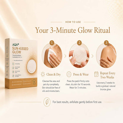 AQA™ Transdermal Tanning Patch
