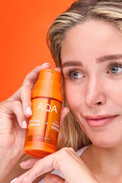 AQA ✨Official Flagship Store✨ Skin 2 en 1 Hydra Cream + Glow Serum✅